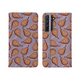 Pears Pattern Samsung Folio Case By Artists Collection