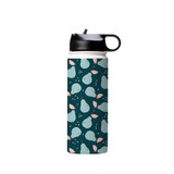 Pear Pattern Water Bottle By Artists Collection