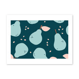 Pear Pattern Art Print By Artists Collection