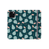 Pear Pattern iPhone Folio Case By Artists Collection