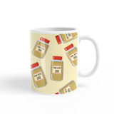 Peanut Butter Lover Pattern Coffee Mug By Artists Collection