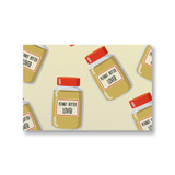 Peanut Butter Lover Pattern Canvas Print By Artists Collection