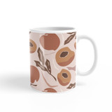 Peach Pattern Coffee Mug By Artists Collection