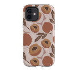 Peach Pattern iPhone Tough Case By Artists Collection