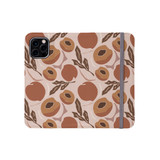 Peach Pattern iPhone Folio Case By Artists Collection