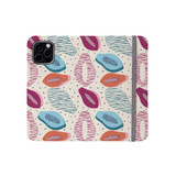 Papaya Pattern 2 iPhone Folio Case By Artists Collection