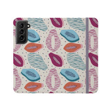 Papaya Pattern 2 Samsung Folio Case By Artists Collection