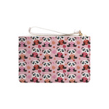 Panda Love Pattern Clutch Bag By Artists Collection