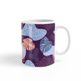Palm Leaves Pattern Coffee Mug By Artists Collection
