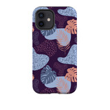 Palm Leaves Pattern iPhone Tough Case By Artists Collection