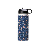 Organic Forms Pattern Water Bottle By Artists Collection