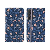 Organic Forms Pattern Samsung Folio Case By Artists Collection