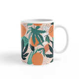 Oranges Pattern Coffee Mug By Artists Collection