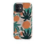 Oranges Pattern iPhone Tough Case By Artists Collection