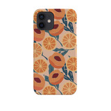 Orange And Peach Pattern iPhone Snap Case By Artists Collection