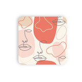 One Line Pattern Coaster Set By Artists Collection