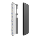 One Line Drawing Abstract Faces Samsung Snap Case By Artists Collection