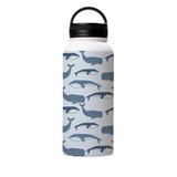 Ocean Pattern Water Bottle By Artists Collection