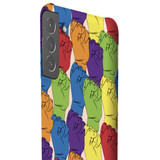 No Racism Pattern Samsung Snap Case By Artists Collection