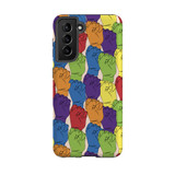 No Racism Pattern Samsung Tough Case By Artists Collection