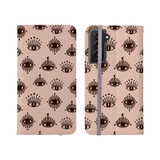 Mystical Pattern Samsung Folio Case By Artists Collection