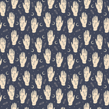 Mystical Hand Pattern Design By Artists Collection