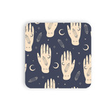 Mystical Hand Pattern Coaster Set By Artists Collection