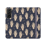 Mystical Hand Pattern Samsung Folio Case By Artists Collection