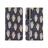 Mystical Hand Pattern Samsung Folio Case By Artists Collection