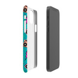 Neon Music Pattern iPhone Snap Case By Artists Collection