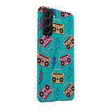 Neon Music Pattern Samsung Snap Case By Artists Collection