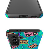 Neon Music Pattern Samsung Tough Case By Artists Collection