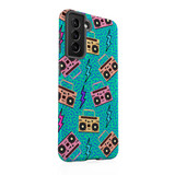 Neon Music Pattern Samsung Tough Case By Artists Collection