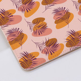 Modern Tropical Palm Leaf Pattern Clutch Bag By Artists Collection