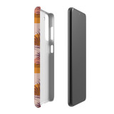 Modern Tropical Palm Leaf Pattern Samsung Snap Case By Artists Collection