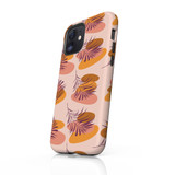 Modern Tropical Palm Leaf Pattern iPhone Tough Case By Artists Collection