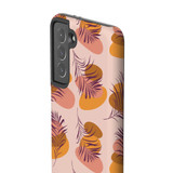 Modern Tropical Palm Leaf Pattern Samsung Tough Case By Artists Collection