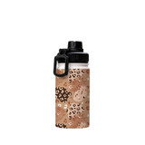 Modern Tropical Leopard Pattern Water Bottle By Artists Collection