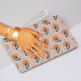 Modern Plant Pattern Clutch Bag By Artists Collection