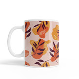 Modern Floral Pattern Coffee Mug By Artists Collection