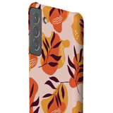 Modern Floral Pattern Samsung Snap Case By Artists Collection