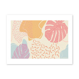 Hand Drawn Abstract Forms Art Print By Artists Collection