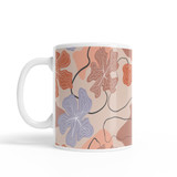 Hand Drawn Abstract Flowers Coffee Mug By Artists Collection