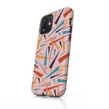 Geometric Pattern iPhone Tough Case By Artists Collection