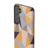 Geometric Large Shapes Pattern Samsung Tough Case By Artists Collection