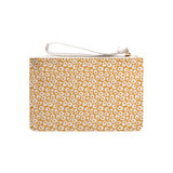 Fried Eggs Pattern Clutch Bag By Artists Collection