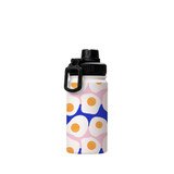Fried Egg Pattern Water Bottle By Artists Collection