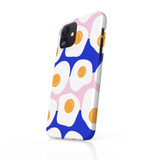 Fried Egg Pattern iPhone Snap Case By Artists Collection