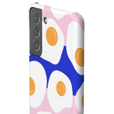 Fried Egg Pattern Samsung Snap Case By Artists Collection