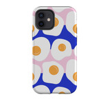 Fried Egg Pattern iPhone Tough Case By Artists Collection